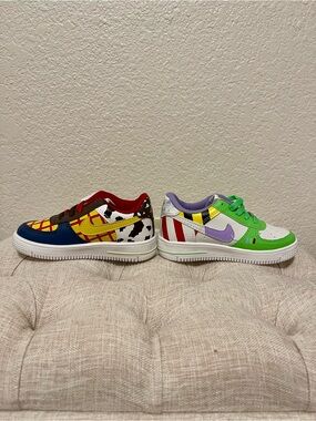 Kids Toy Story-Inspired Low-Top Sneakers - Size 9.5